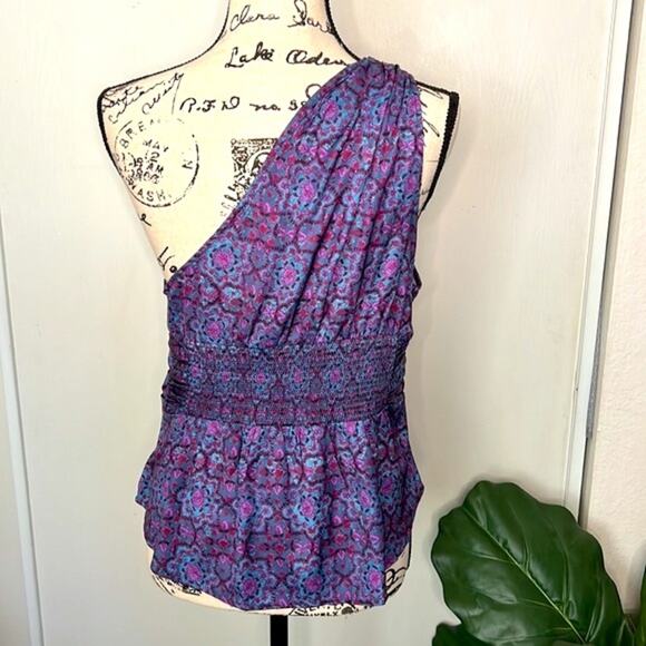 NEW! Free People Mandal One Shoulder Blouse size Medium - Picture 4 of 7